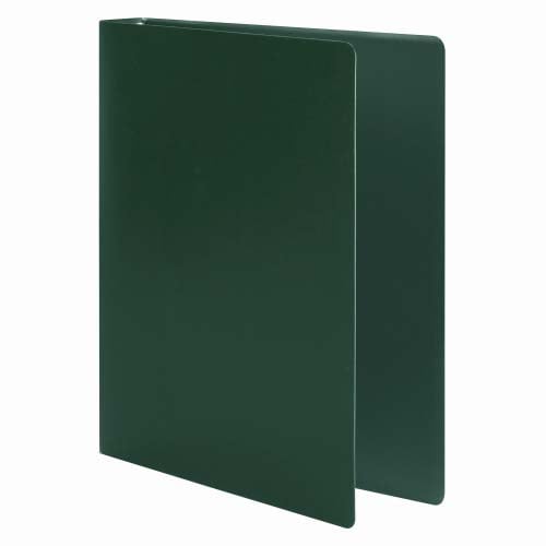 Wilson Jones 1" Forest Green Semi-Rigid ACCOHIDE Ring Binders - 20pk