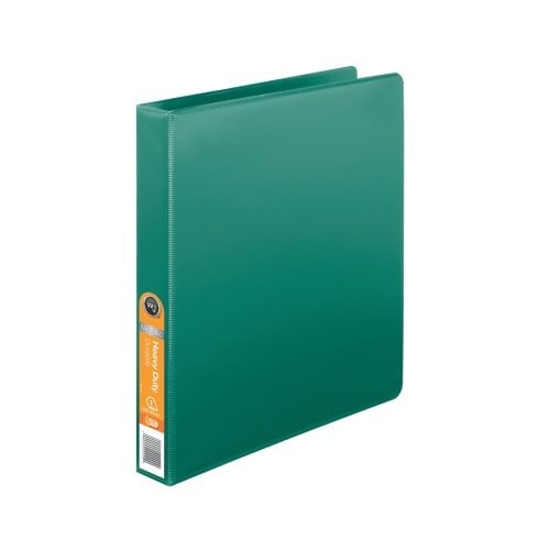 Wilson Jones 1" Green Metallic Heavy Duty D-Ring Binders - 12pk