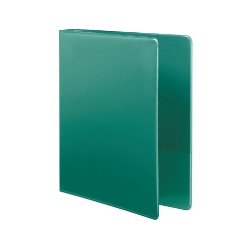 Wilson Jones 1" Green Metallic Heavy Duty D-Ring Binders - 12pk