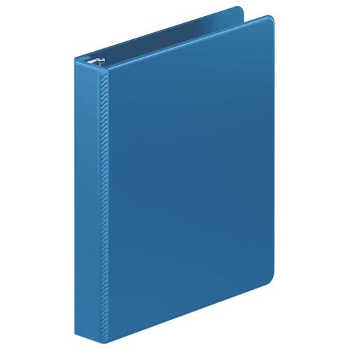 Wilson Jones 1" Light Blue Heavy Duty Round Ring Binder 12pk - W364-14-7462PP