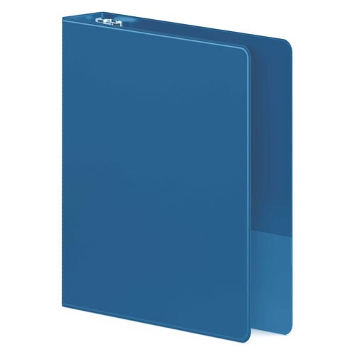 Wilson Jones 1" PC Blue Heavy Duty D-Ring Binder 12pk - W384-14-7462PP