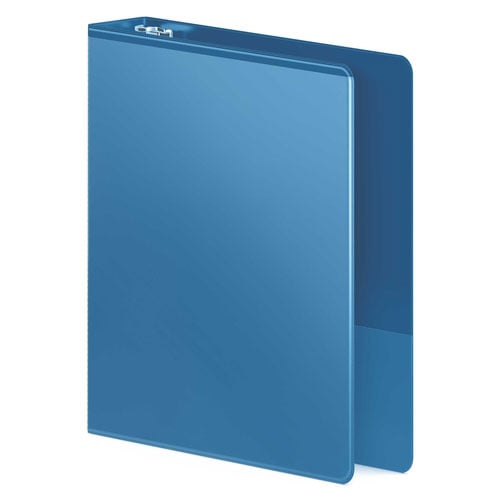 Wilson Jones 1" PC Blue Heavy Duty D-Ring View Binder 12pk - W385-14-7462PP
