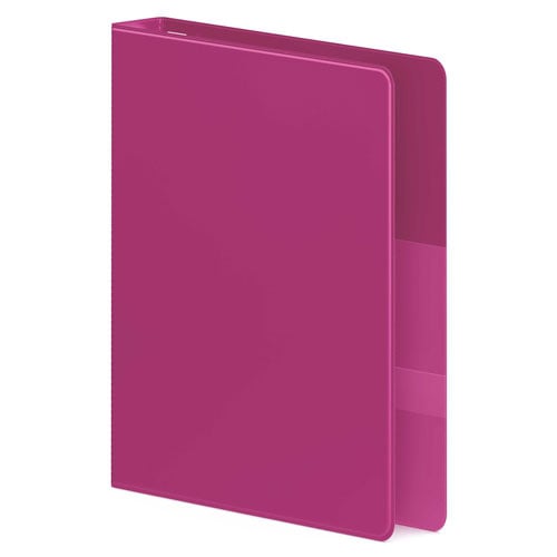 Wilson Jones 1" Power Pink Ultra Duty D-Ring Binder - 12pk