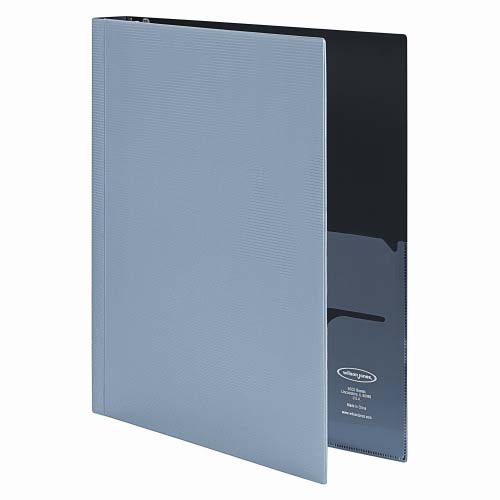 Wilson Jones 1" Premium Silver View Metallic Poly Binders 12pk - W88205