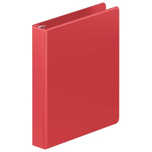 Wilson Jones 1" Red Heavy Duty Round Ring Binder 12pk - W364-14-1797PP