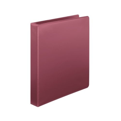 Wilson Jones 1" Red Metallic Heavy Duty D-Ring Binders - 12pk