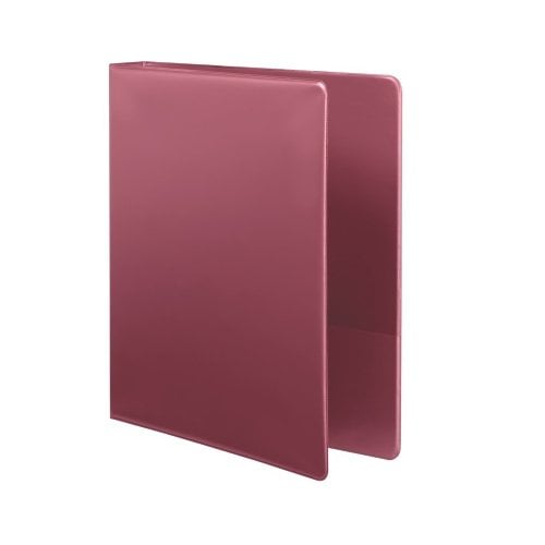 Wilson Jones 1" Red Metallic Heavy Duty D-Ring Binders - 12pk