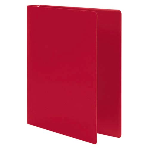 Wilson Jones 1" Red Semi-Rigid ACCOHIDE Ring Binder 1pk - A7039719A