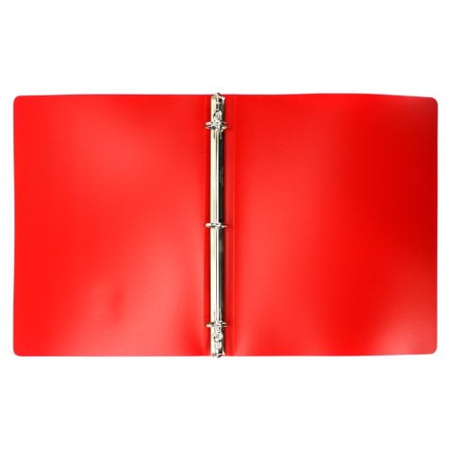 Wilson Jones 1" Red Semi-Rigid ACCOHIDE Ring Binder 1pk - A7039719A