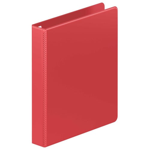 Wilson Jones 1" Red Ultra Duty D-Ring Binder - 12pk