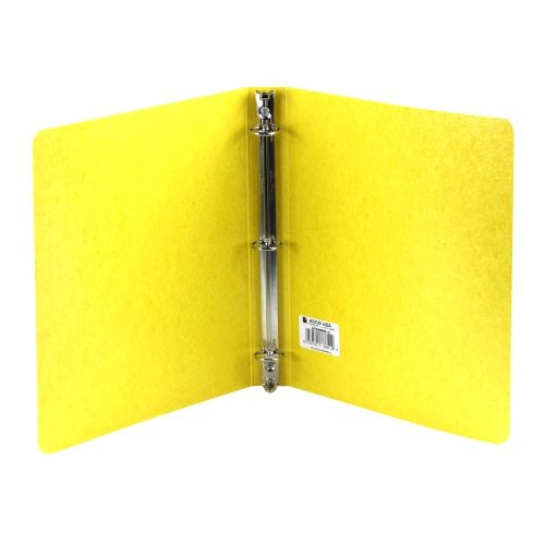 Wilson Jones 1" Yellow PRESSTEX Ring Binders 20pk - A7038610-C