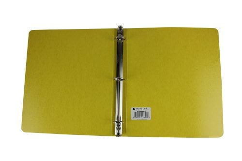 Wilson Jones 1" Yellow PRESSTEX Ring Binders 20pk - A7038610-C