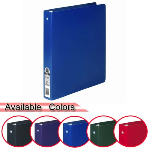 Wilson Jones 1" Semi-Rigid ACCOHIDE Ring Binders