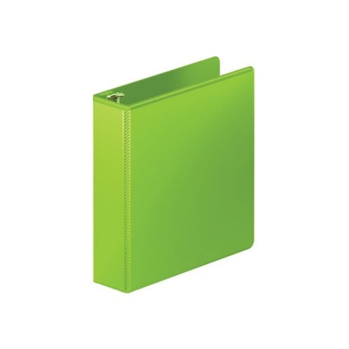Wilson Jones 2" Chartreuse Heavy Duty D-Ring View Binder - 8pk