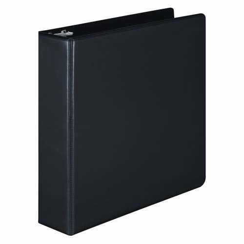 Wilson Jones 2" Black Basic D-Ring View Binders 6pk - W386-44BPP