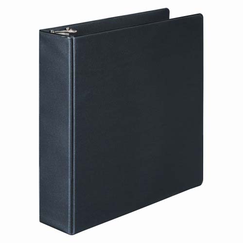 Wilson Jones 2" Black Basic Opaque D-Ring Binders 8pk - W383-44BPP