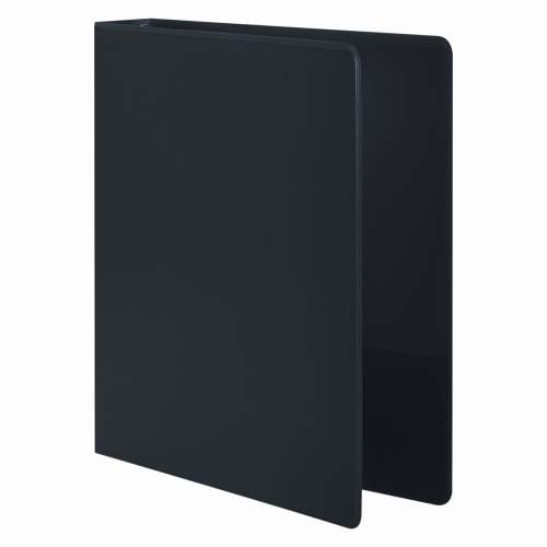 Wilson Jones 2" Black Basic Round Ring View Binders 12pk - W362-44BPP