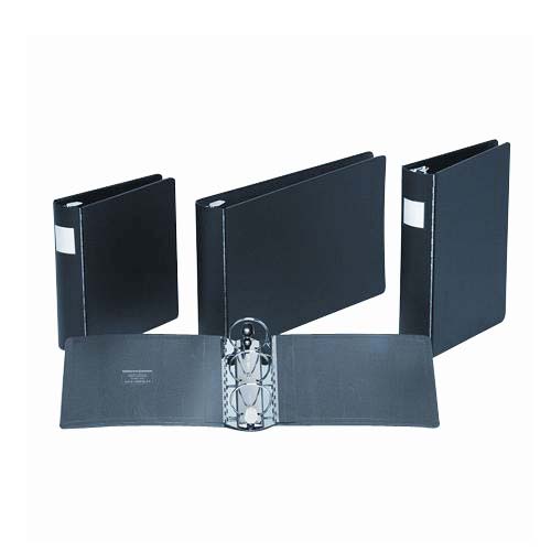 Wilson Jones 2" Black Casebound DublLock Ring Binders 12pk - W344-44L
