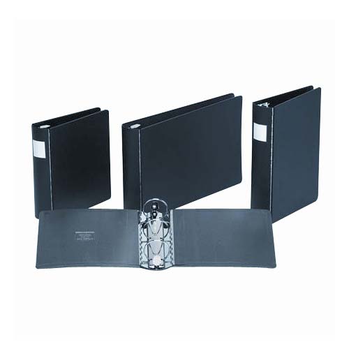 Wilson Jones 2" Black Casebound DublLock Ring Oversize Binders 12pk - W344-90
