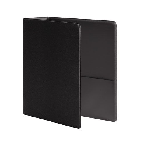 Wilson Jones 2" Black Half Size Basic Opaque Round Ring Binders 6pk - W79681F