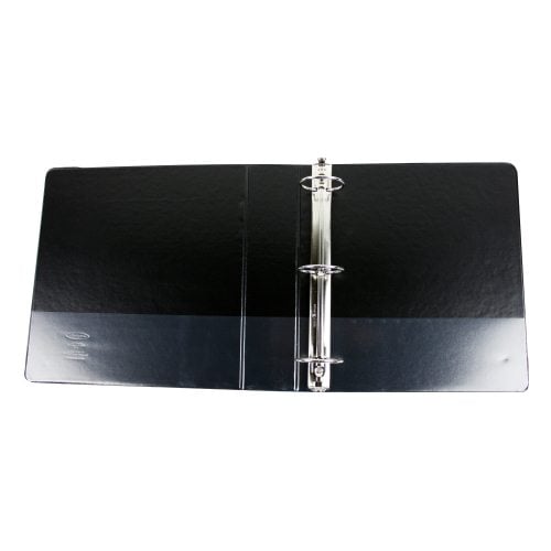 Wilson Jones 2" Black Heavy Duty Opaque Round Binders - 6pk