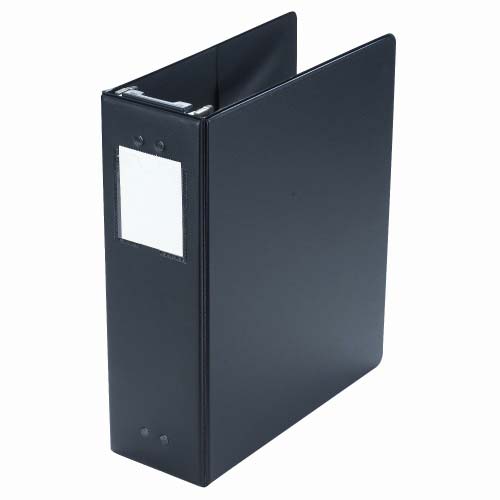 Wilson Jones  2" Black Large Capacity Vinyl Binders 2pk - W365-44B