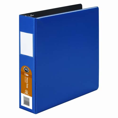 Wilson Jones 2" Blue Heavy Duty Opaque Round Binders - 6pk