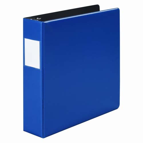 Wilson Jones 2" Blue Heavy Duty Opaque Round Binders - 6pk