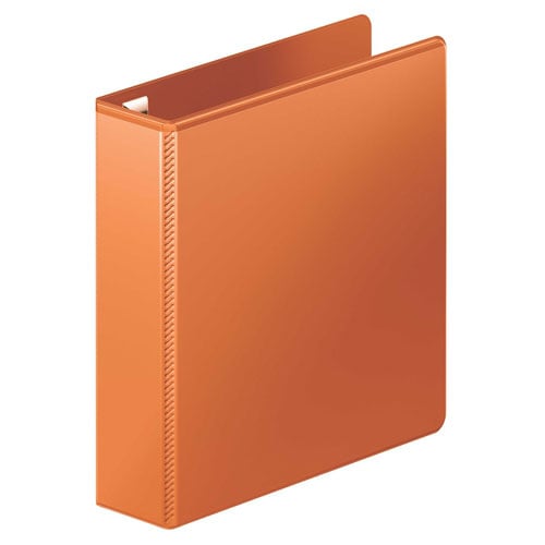 Wilson Jones 2" Dark Orange Ultra Duty D-Ring View Binder - 8pk