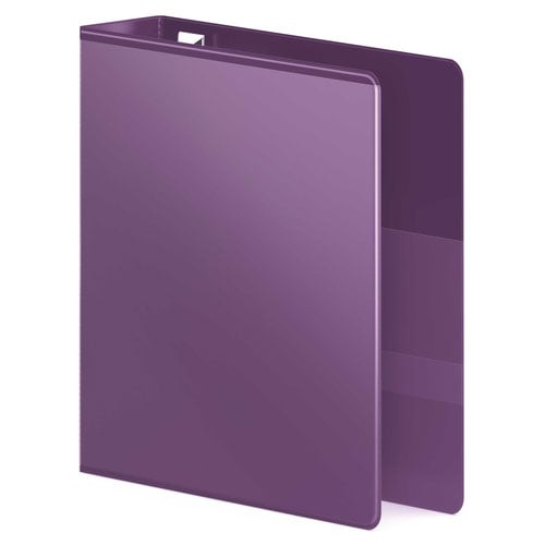Wilson Jones 2" Eggplant Ultra Duty D-Ring View Binder 8pk - W866-44-519PP