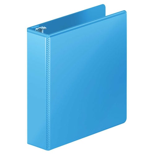 Wilson Jones 2" Light Blue Heavy Duty Round Ring View Binder - 8pk