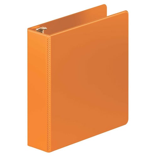 Wilson Jones 2" Orange Heavy Duty Round Ring Binder - 8pk