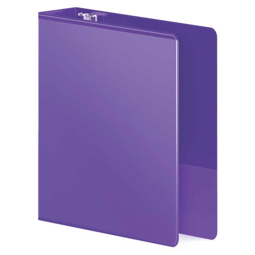 Wilson Jones 2" Purple Heavy Duty Round Ring View Binder 8pk - W363-44-267PP