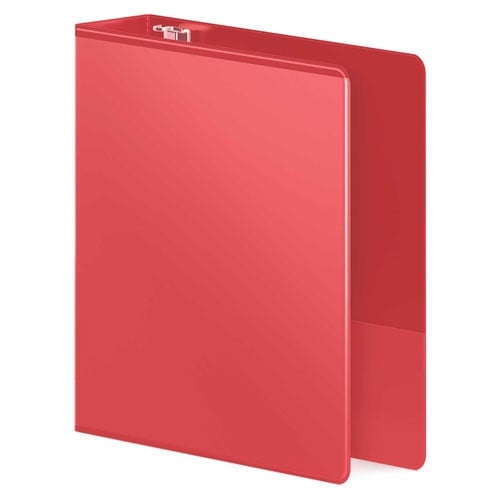 Wilson Jones 2" Red Heavy Duty Round Ring View Binder 8pk - W363-44-1797PP