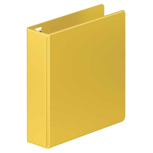 Wilson Jones 2" Yellow Ultra Duty D-Ring Binder - 8pk