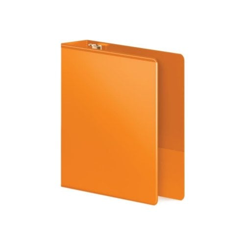 Wilson Jones 2" Orange Heavy Duty D-Ring View Binder - 8pk