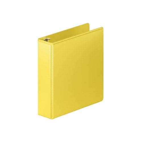 Wilson Jones 2" Yellow Heavy Duty D-Ring View Binder - 6pk