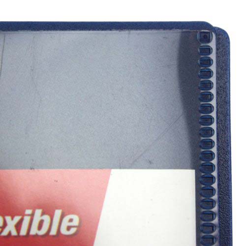 Wilson Jones 3/8" Blue Non-Stick Flexible Binders 12pk - A7043343DA