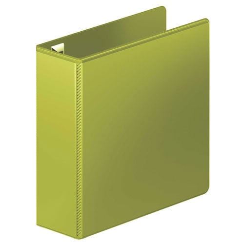 Wilson Jones 3" Army Green Ultra Duty D-Ring View Binder 8pk - W866-49-384PP