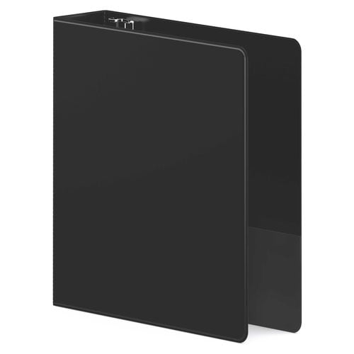 Wilson Jones 3" Black Heavy Duty D-Ring Binder 8pk - W384-49BPP1