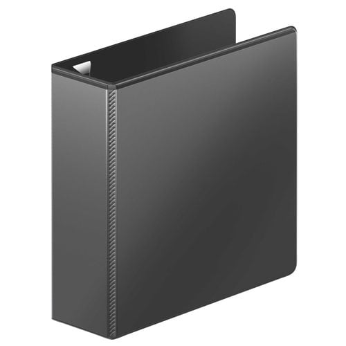 Wilson Jones 3" Black Ultra Duty D-Ring View Binder 8pk - W86631PP2