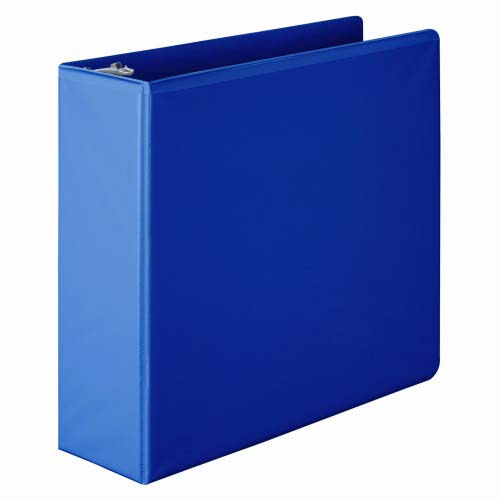 Wilson Jones 3" Blue Heavy-Duty Round Ring Binders - 6pk