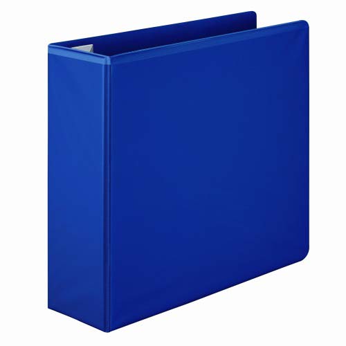 Wilson Jones 3" Blue Premium Locking D-Ring Binders - 6pk