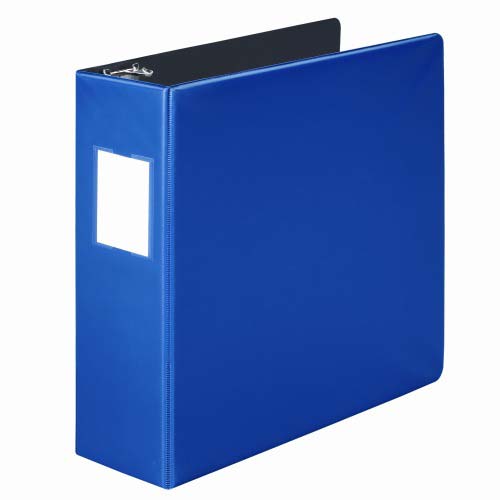 Wilson Jones 3" Dark Blue Heavy Duty Opaque D-Ring Binders 6pk - W384-49BLPP