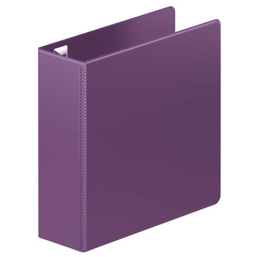 Wilson Jones 3" Eggplant Ultra Duty D-Ring Binder 8pk - W876-49-519PP