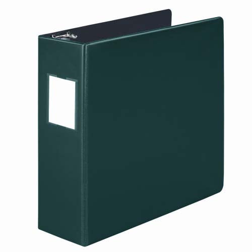 Wilson Jones 3" Hunter Green Heavy Duty Opaque D-Ring Binders 6pk - W384-49GPP