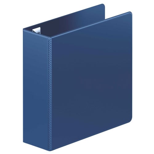Wilson Jones 3" Navy Ultra Duty D-Ring Binder - 8pk