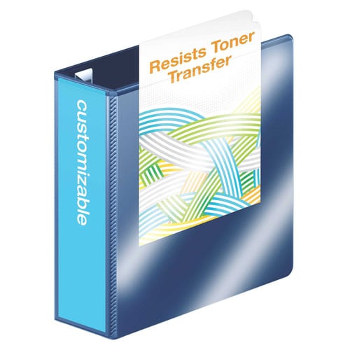 Wilson Jones 3" Navy Ultra Duty D-Ring View Binder 8pk - W866-49-295PP