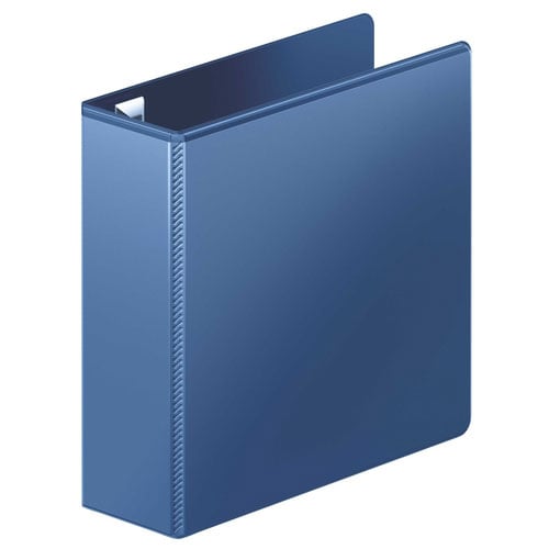Wilson Jones 3" Navy Ultra Duty D-Ring View Binder 8pk - W866-49-295PP