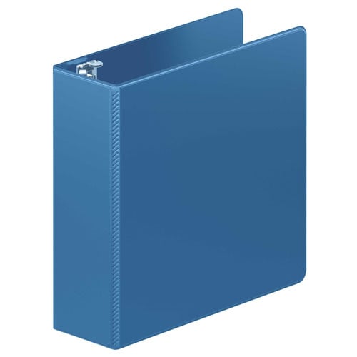 Wilson Jones 3" PC Blue Heavy Duty Round Ring Binder 8pk - W364-49-7462PP